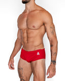 Zunga Cranberry de BORNEO en rojo intenso, vista lateral