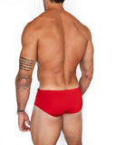 Zunga Cranberry de BORNEO en rojo intenso, vista posterior