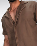Camisa Costera Café
