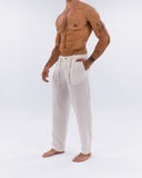 Pantalón Lino Marfil