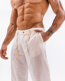 Pantalón Lino Marfil
